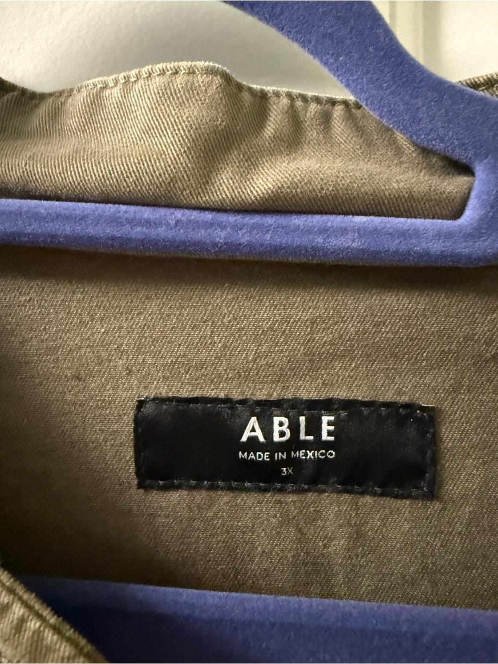 Able Olive Green Utility Jacket - Picture 3 of 5